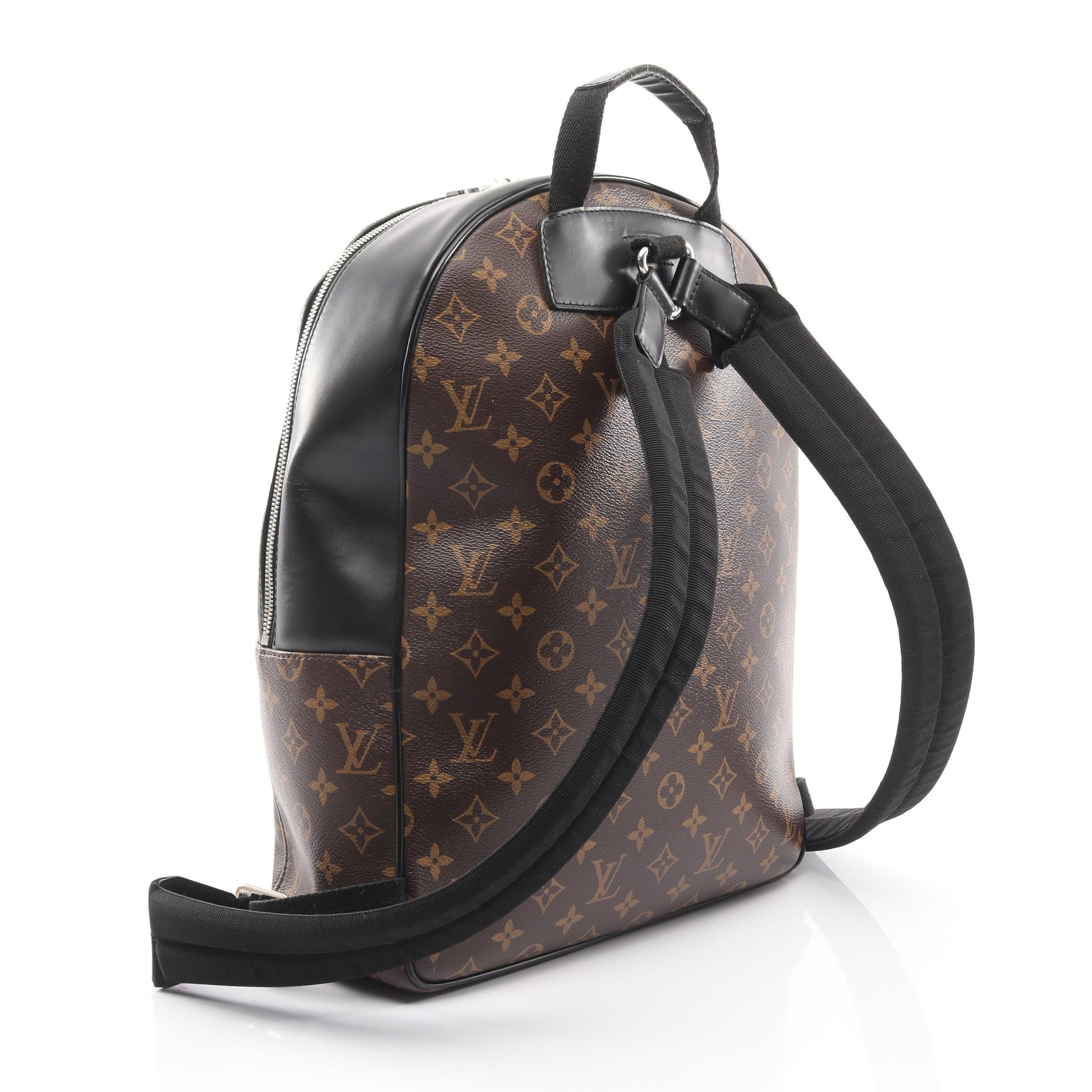ジョッシュ モノグラムマカサー バックパック リュックサック PVC レザー ブラウン ブラック ルイヴィトン バッグ LOUIS VUITTON