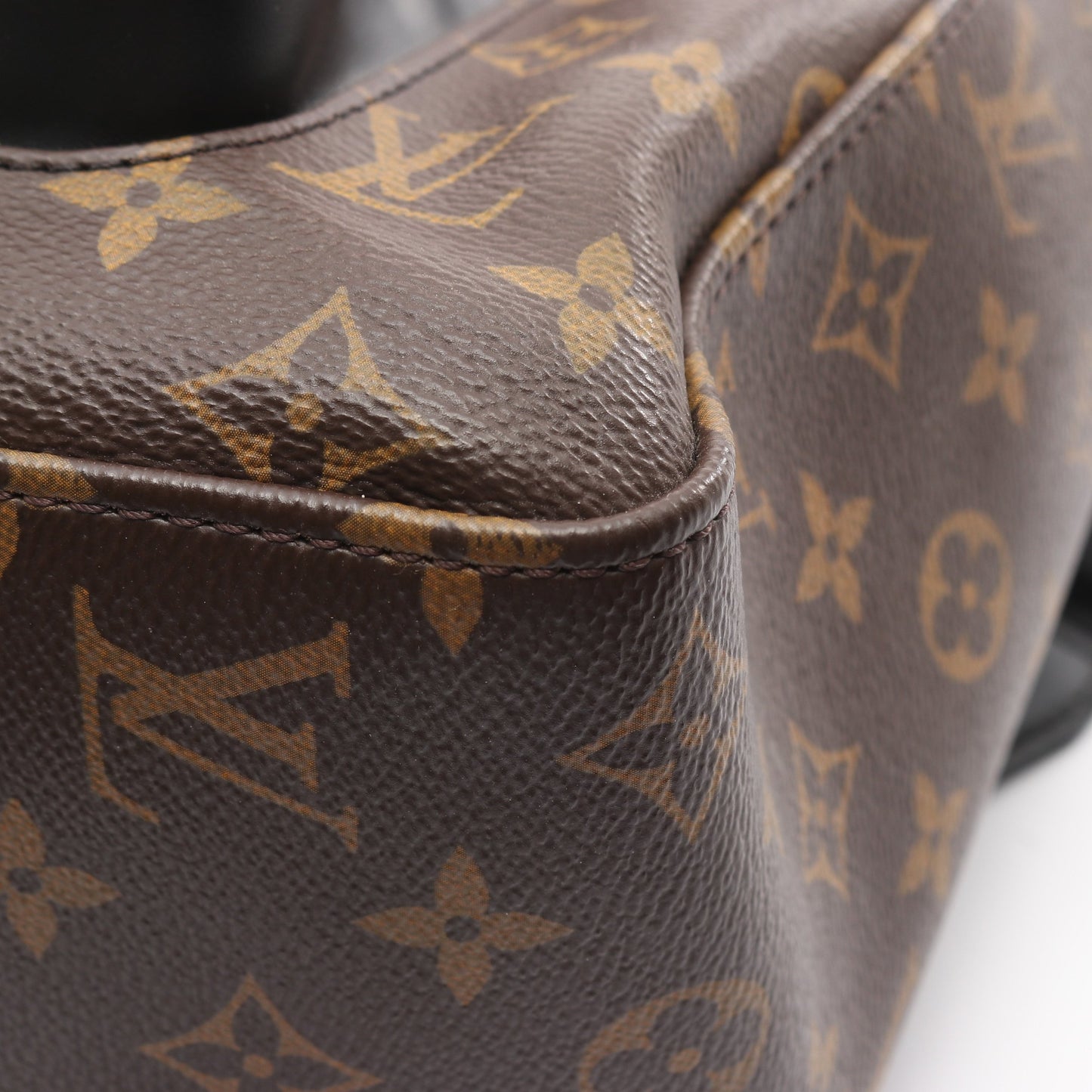 ジョッシュ モノグラムマカサー バックパック リュックサック PVC レザー ブラウン ブラック ルイヴィトン バッグ LOUIS VUITTON