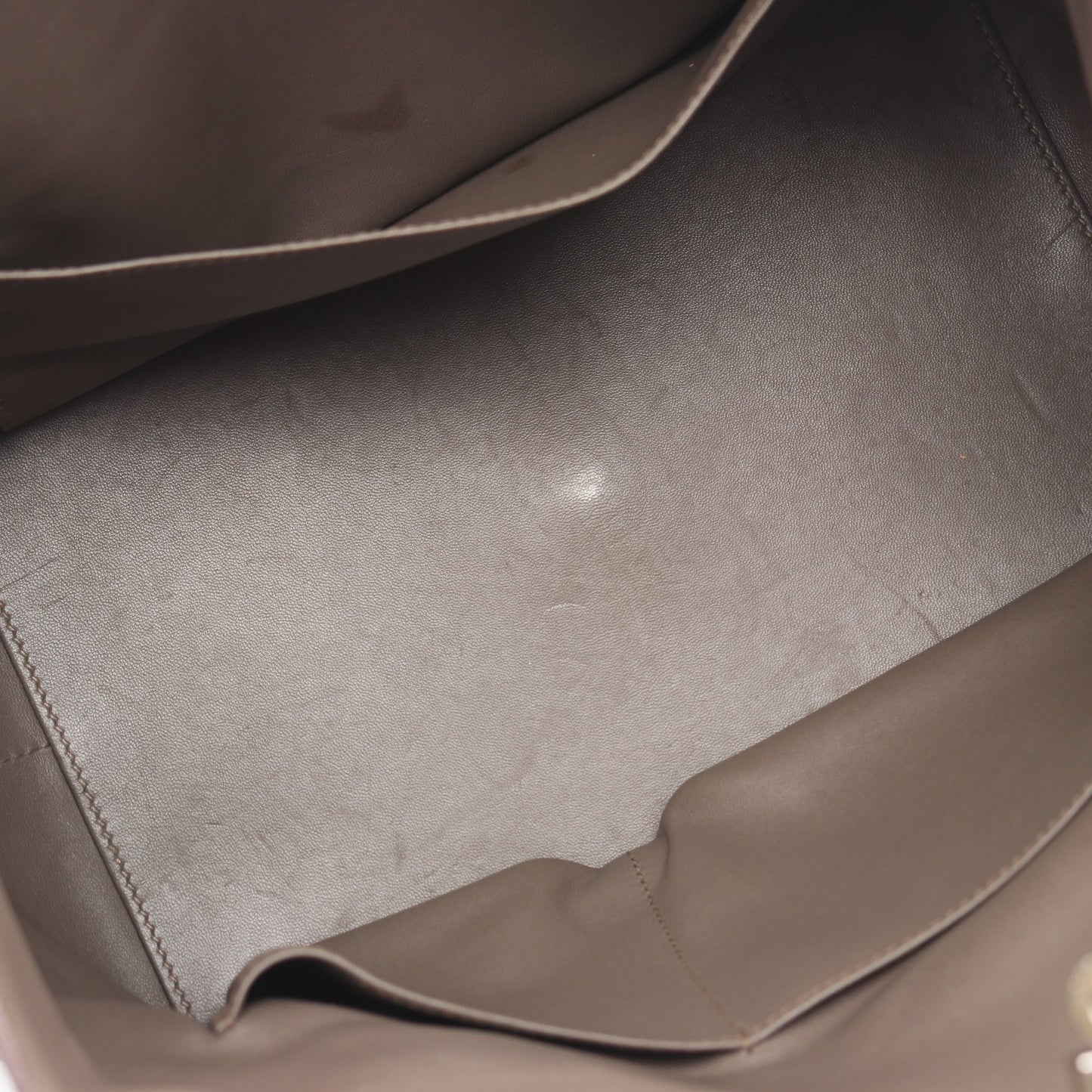 ツールボックス26 エタン ハンドバッグ エバーカラー グレー シルバー金具 2WAY エルメス バッグ HERMES