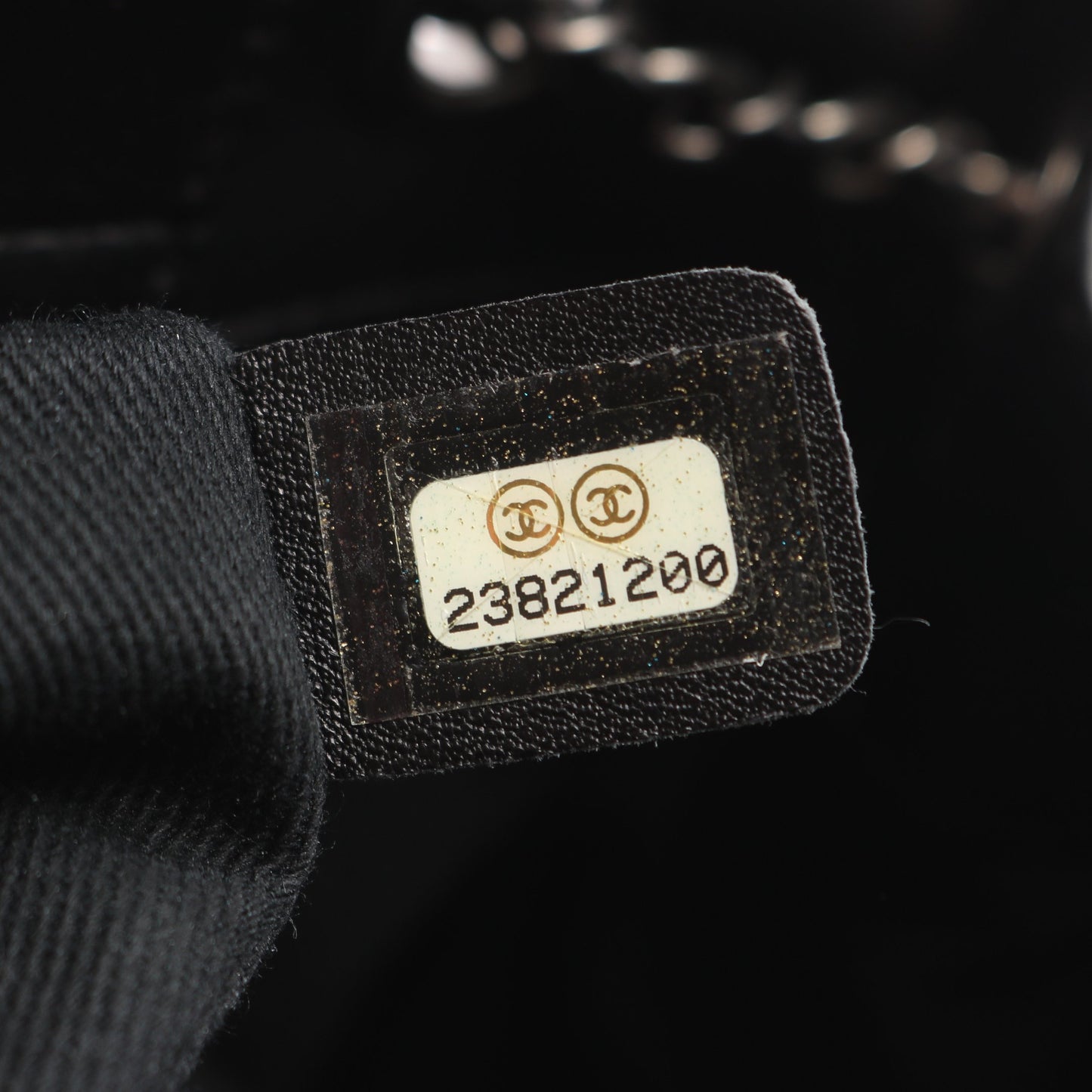 CCバケット ハンドバッグ キャビアスキン レザー ライトベージュ ブラック アンティークシルバー金具 2WAY シャネル バッグ CHANEL
