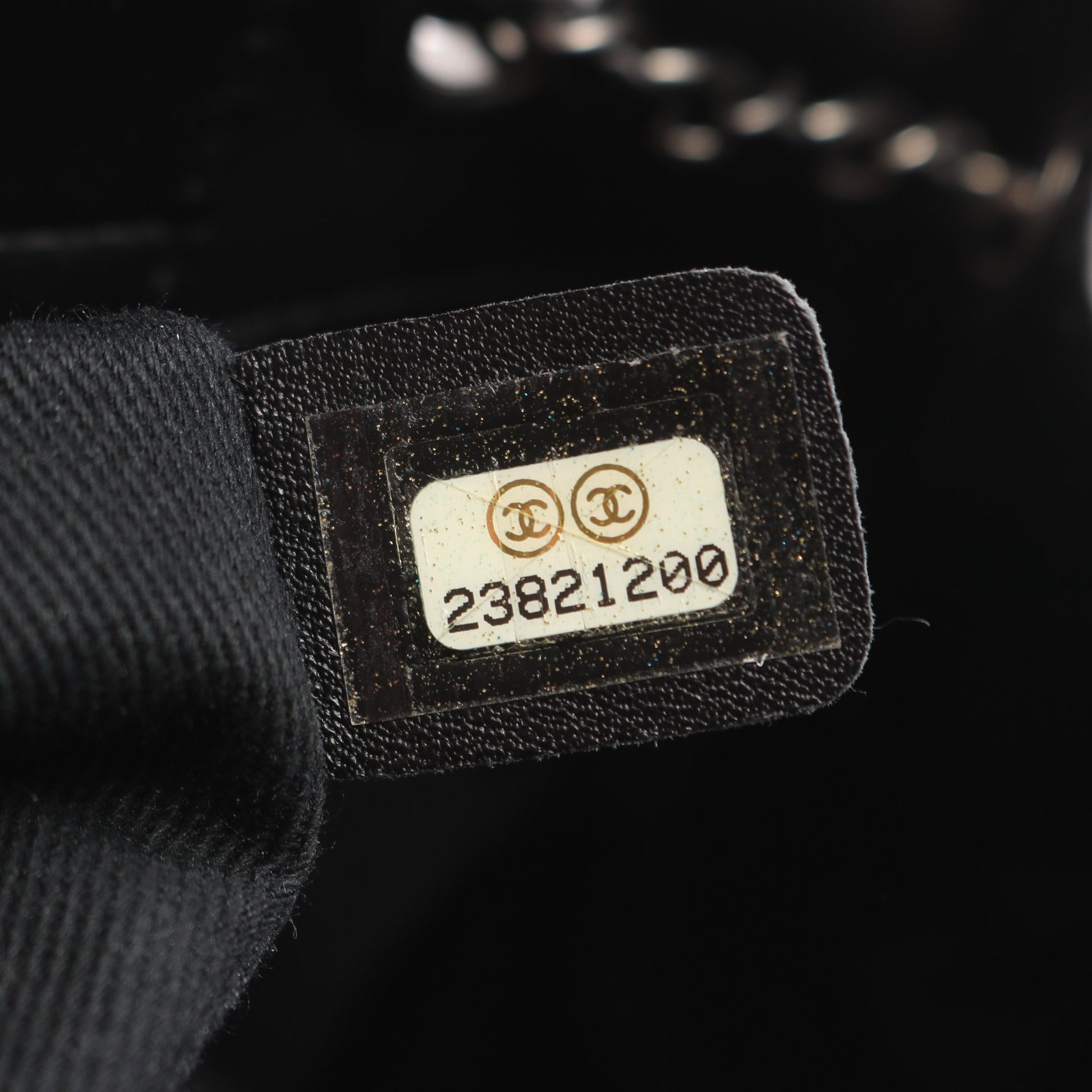 CCバケット ハンドバッグ キャビアスキン レザー ライトベージュ ブラック アンティークシルバー金具 2WAY シャネル バッグ CHANEL