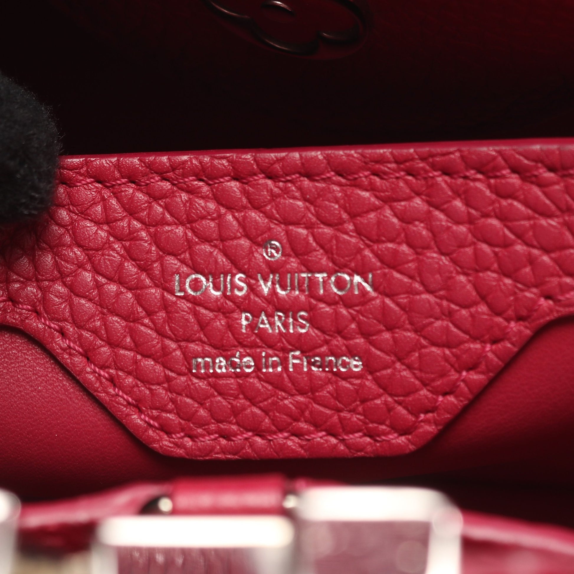 カプシーヌBB ハンドバッグ トリヨンレザー ボルドー 2WAY ルイヴィトン バッグ LOUIS VUITTON