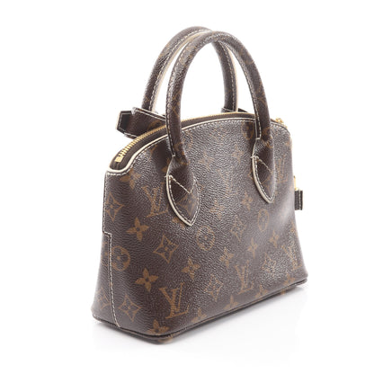 ロックイットBB シャイニーモノグラム ハンドバッグ PVC ブラウン ルイヴィトン バッグ LOUIS VUITTON