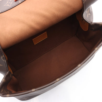 テイクアウトメッセンジャー モノグラム ショルダーバッグ PVC レザー ブラウン ルイヴィトン バッグ LOUIS VUITTON