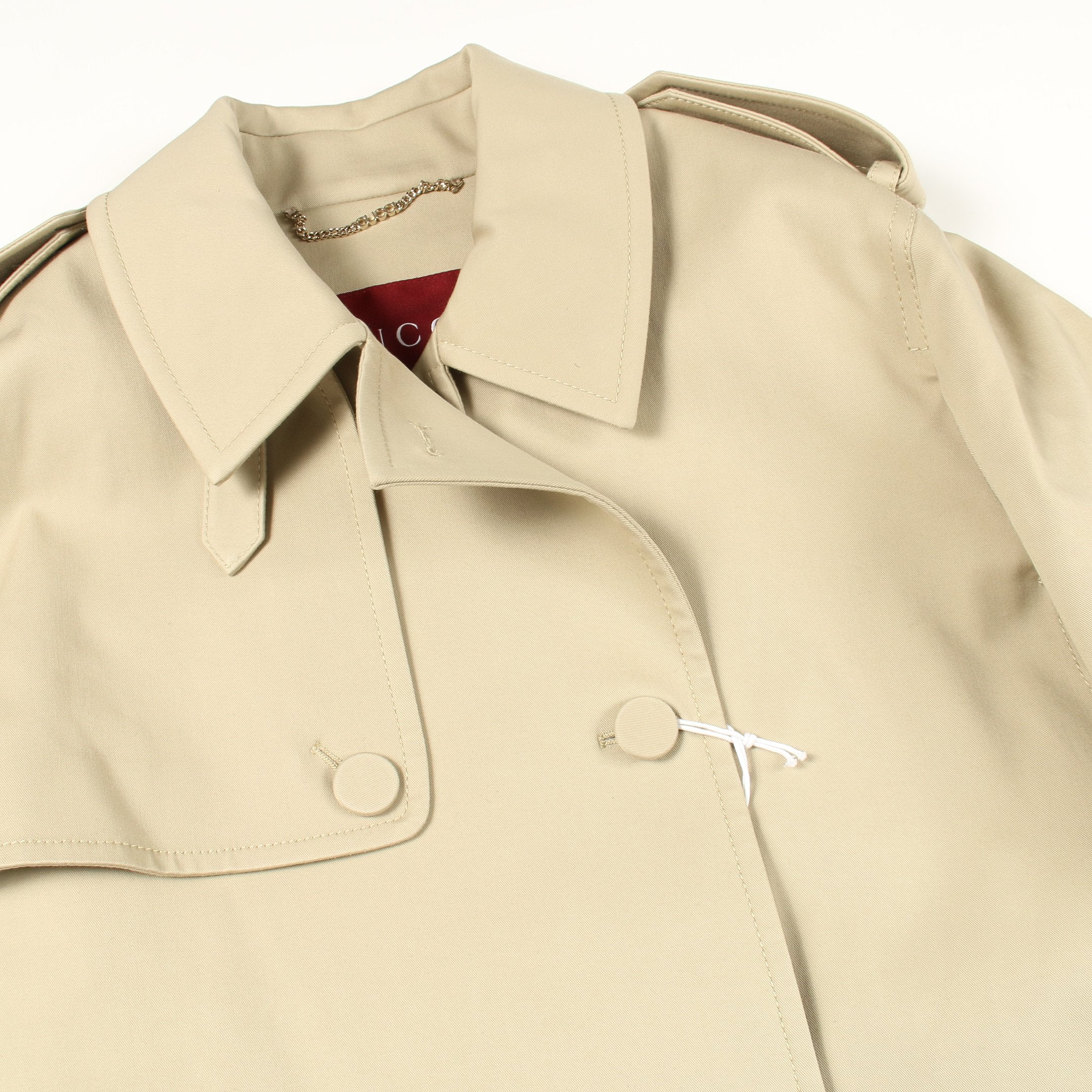 トレンチコート コットン ベージュ グッチ – RECLO