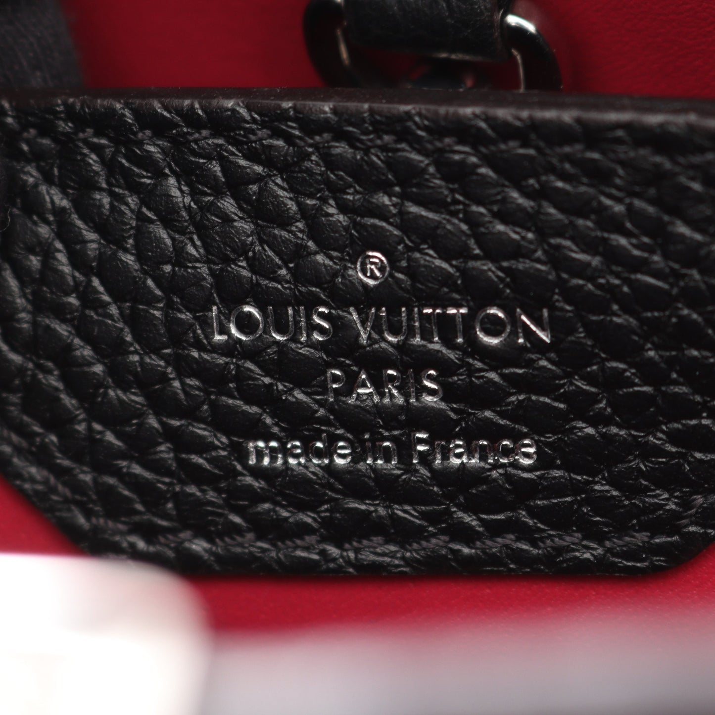 カプシーヌBB ノワール ハンドバッグ レザー ブラック 2WAY ルイヴィトン バッグ LOUIS VUITTON