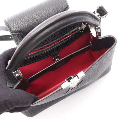 カプシーヌBB ノワール ハンドバッグ レザー ブラック 2WAY ルイヴィトン バッグ LOUIS VUITTON