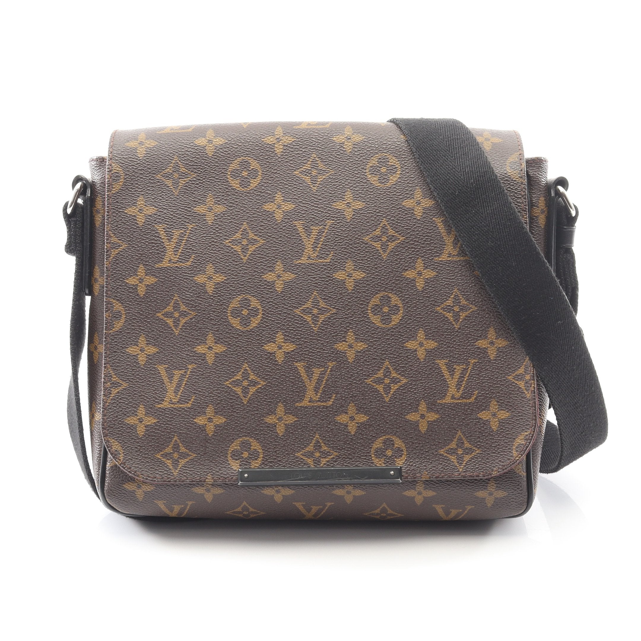 Louis Vuitton ビジネスバッグ モノグラムマカサー LOUIS VUITTON】ルイヴィトン『モノグラム マカサー PDV PM』M52005