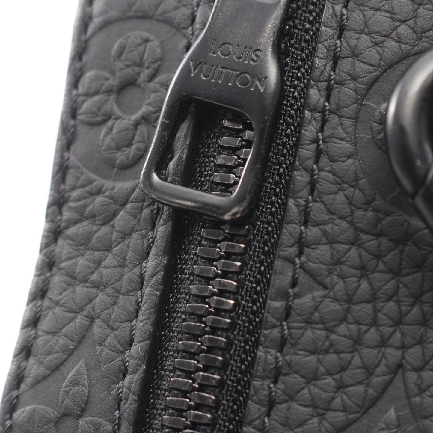 ハンドル ソフトトランク モノグラムトリヨン ショルダーバッグ レザー ブラック ルイヴィトン バッグ LOUIS VUITTON