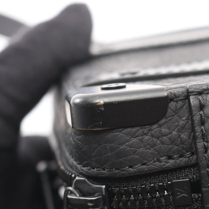 ハンドル ソフトトランク モノグラムトリヨン ショルダーバッグ レザー ブラック ルイヴィトン バッグ LOUIS VUITTON