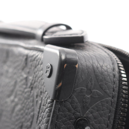 ハンドル ソフトトランク モノグラムトリヨン ショルダーバッグ レザー ブラック ルイヴィトン バッグ LOUIS VUITTON