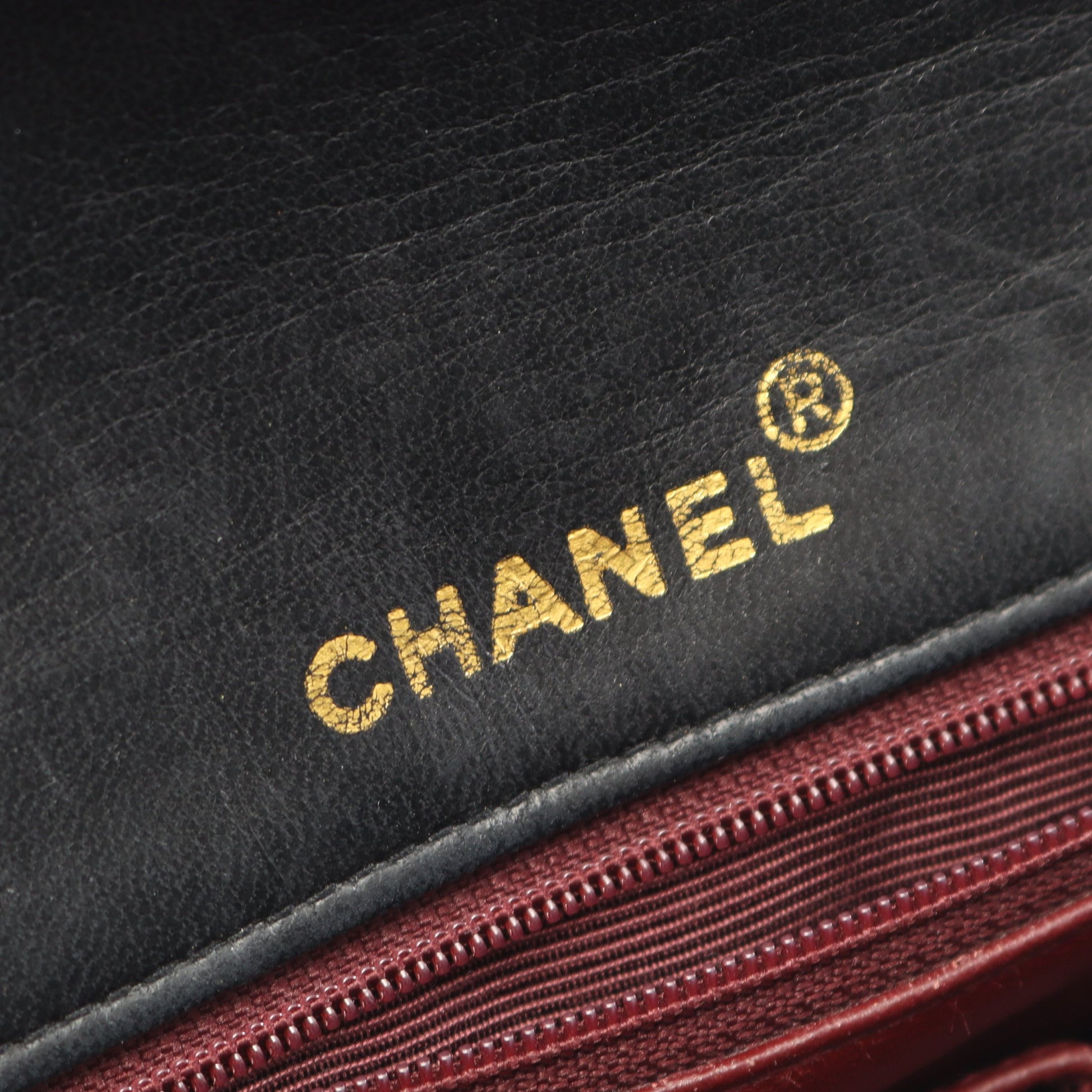 フルフラップ マトラッセ チェーンショルダーバッグ ラムスキン ブラック ゴールド金具 ヴィンテージ シャネル バッグ CHANEL