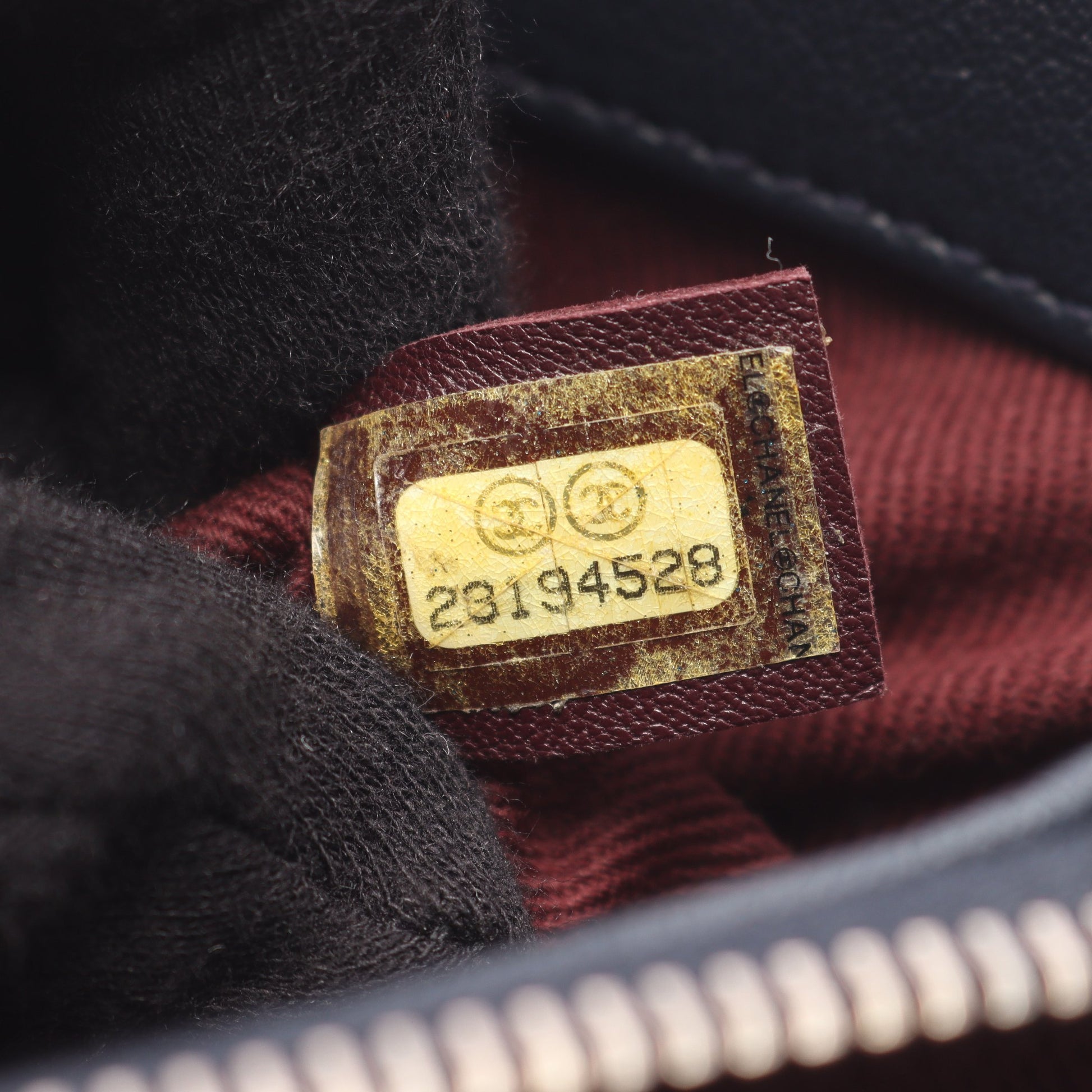 マトラッセ チェーンハンドバッグ レザー ネイビー ゴールド金具 シャネル バッグ CHANEL