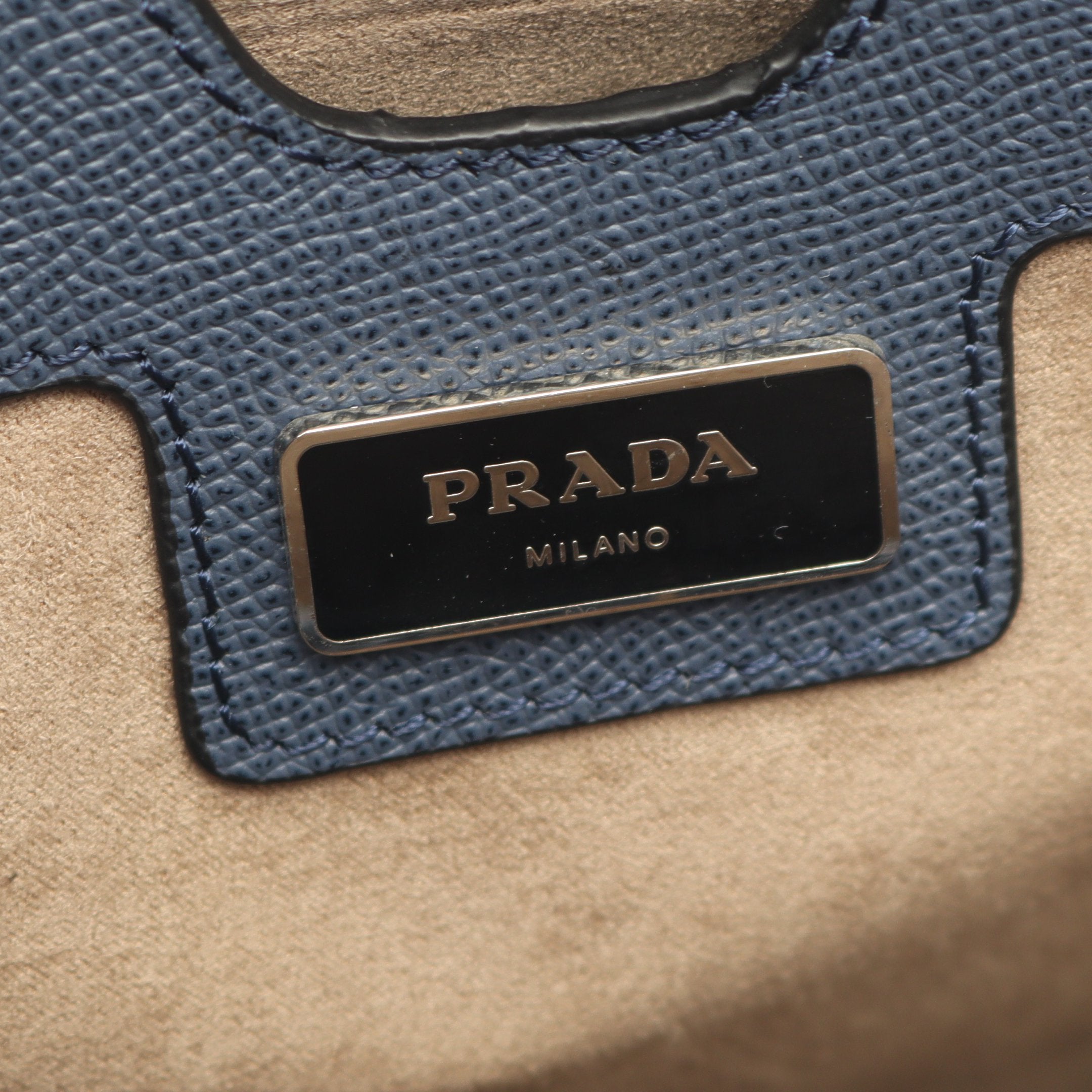 ビジネスバッグ ブリーフケース サフィアーノレザー ダークブルー