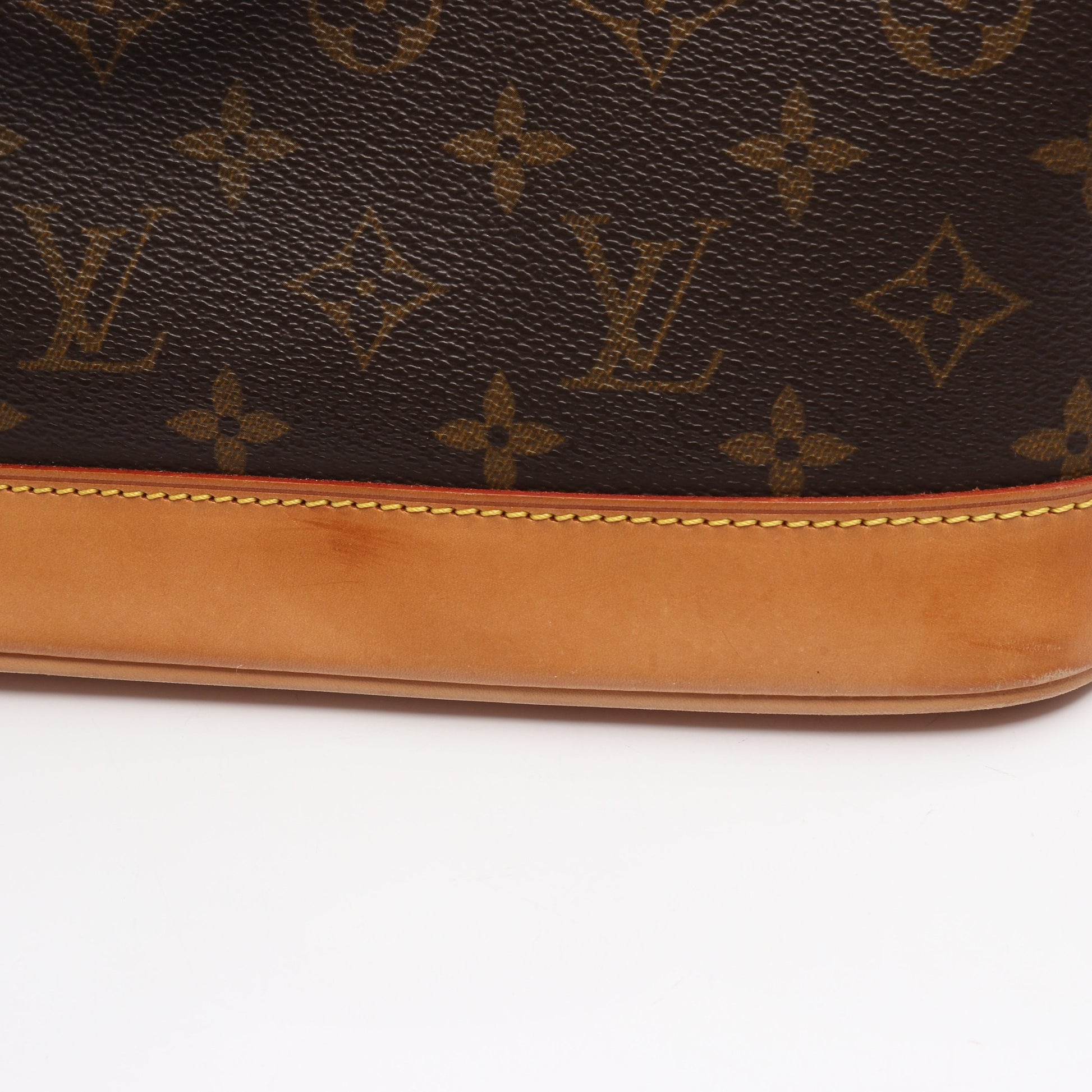 アルマPM モノグラム ハンドバッグ PVC レザー ブラウン ルイヴィトン バッグ LOUIS VUITTON