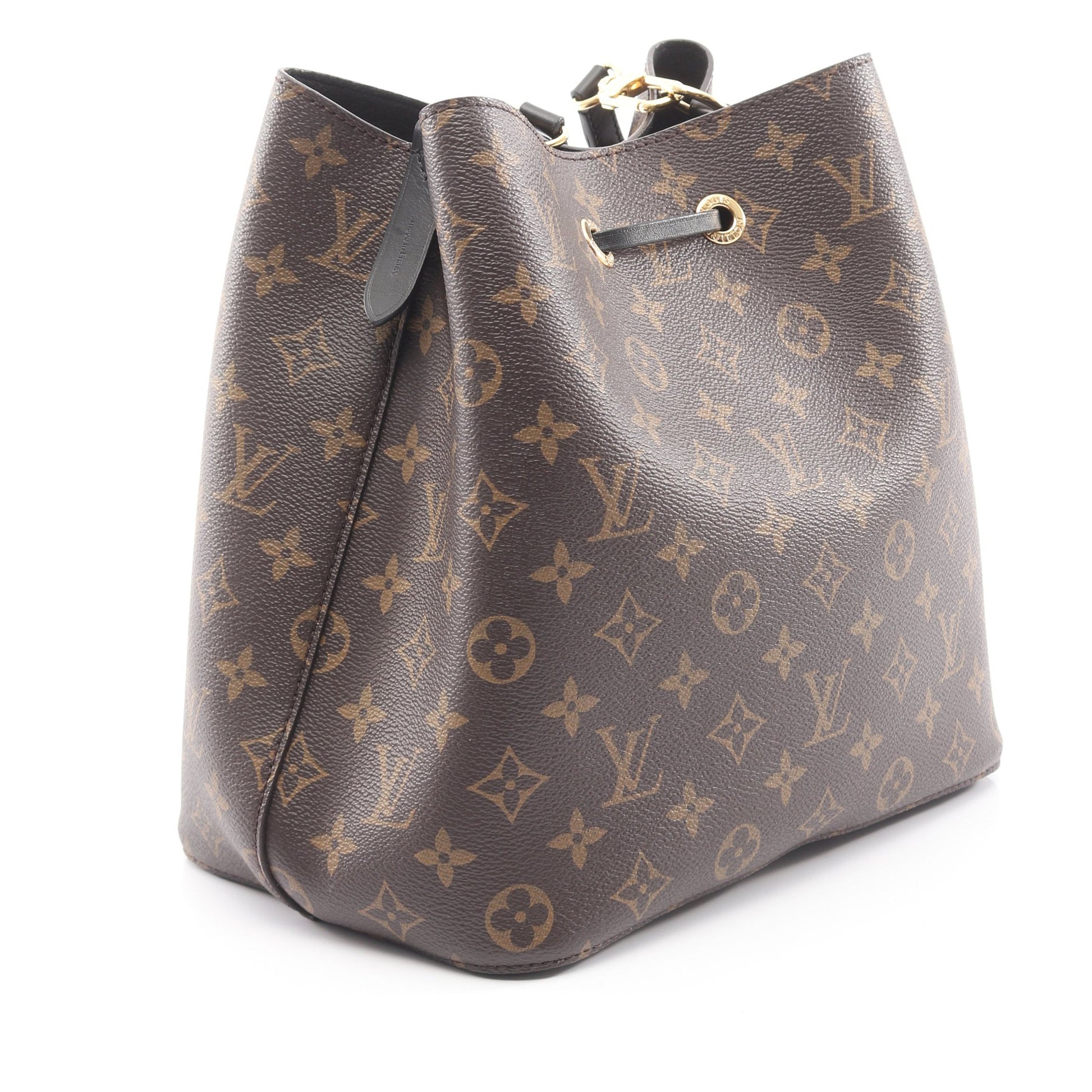 ネオノエ モノグラム ノワール ショルダーバッグ PVC レザー ブラウン ブラック ルイヴィトン バッグ LOUIS VUITTON