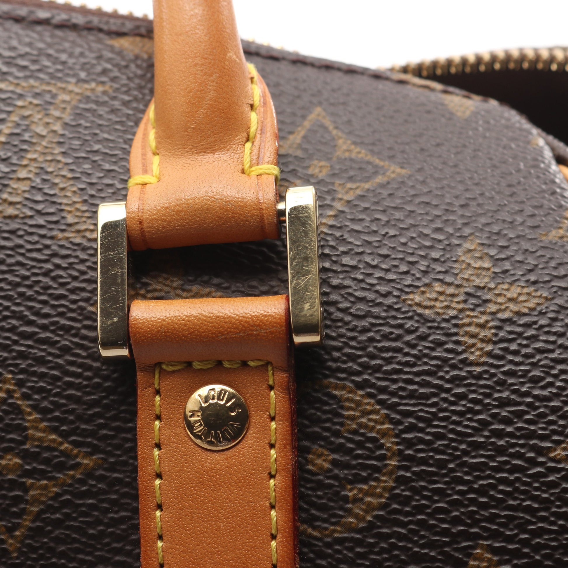 リベラMM モノグラム ハンドバッグ PVC レザー ブラウン ルイヴィトン バッグ LOUIS VUITTON