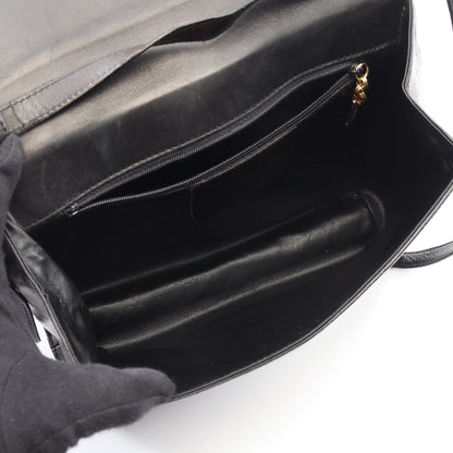 ヴァラ ショルダーバッグ レザー ブラック サルヴァトーレフェラガモ バッグ Salvatore Ferragamo
