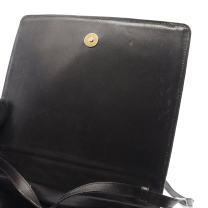 ヴァラ ショルダーバッグ レザー ブラック サルヴァトーレフェラガモ バッグ Salvatore Ferragamo