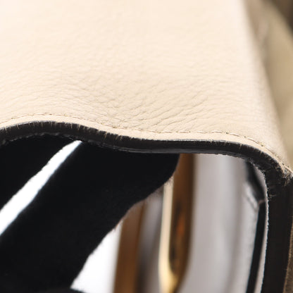 ナイル ミディアム ブレスレット ハンドバッグ レザー グレーベージュ 2WAY クロエ バッグ Chloe