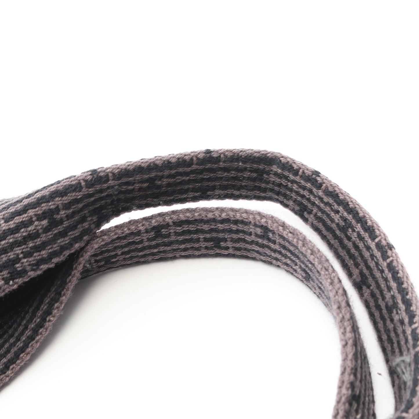エールラインGM ハンドバッグ トートバッグ ナイロンキャンバス ダークグレー シルバー金具 エルメス バッグ HERMES