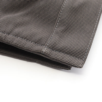 エールラインGM ハンドバッグ トートバッグ ナイロンキャンバス ダークグレー シルバー金具 エルメス バッグ HERMES