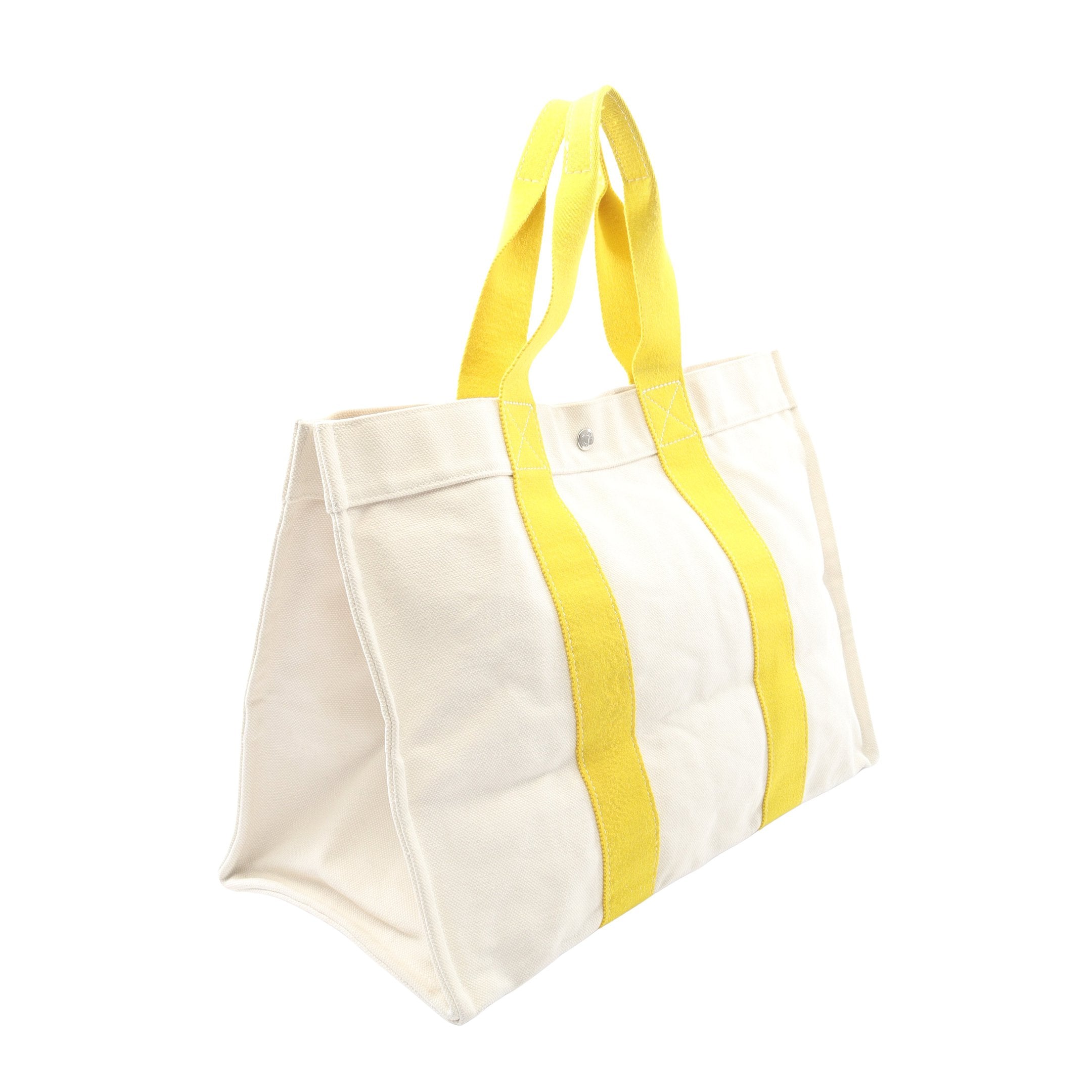 ボラボラGM ハンドバッグ トートバッグ キャンバス アイボリー