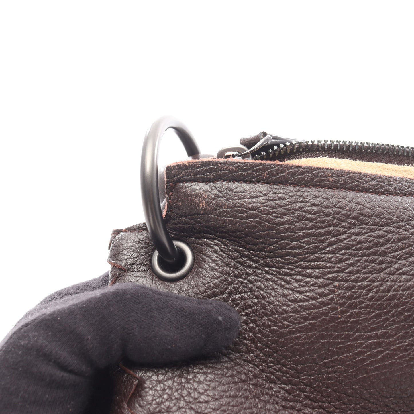ホーボー ワンショルダーバッグ レザー ダークブラウン ボッテガヴェネタ バッグ BOTTEGA VENETA