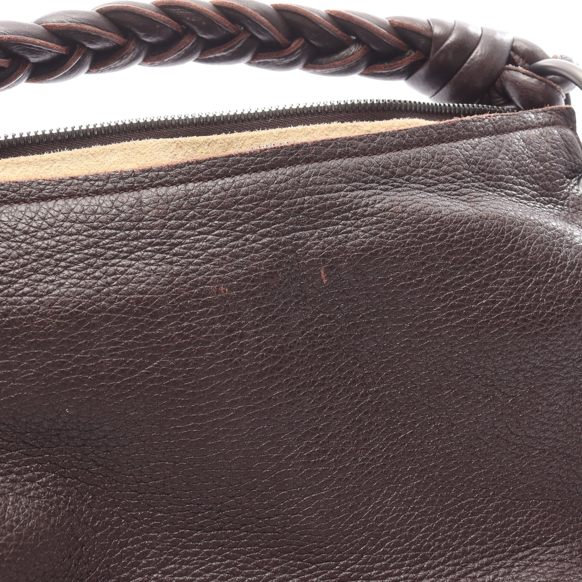 ホーボー ワンショルダーバッグ レザー ダークブラウン ボッテガヴェネタ バッグ BOTTEGA VENETA
