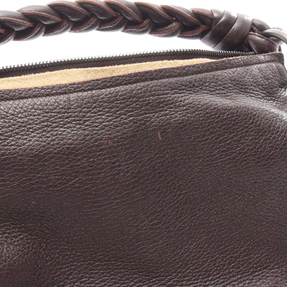 ホーボー ワンショルダーバッグ レザー ダークブラウン ボッテガヴェネタ バッグ BOTTEGA VENETA