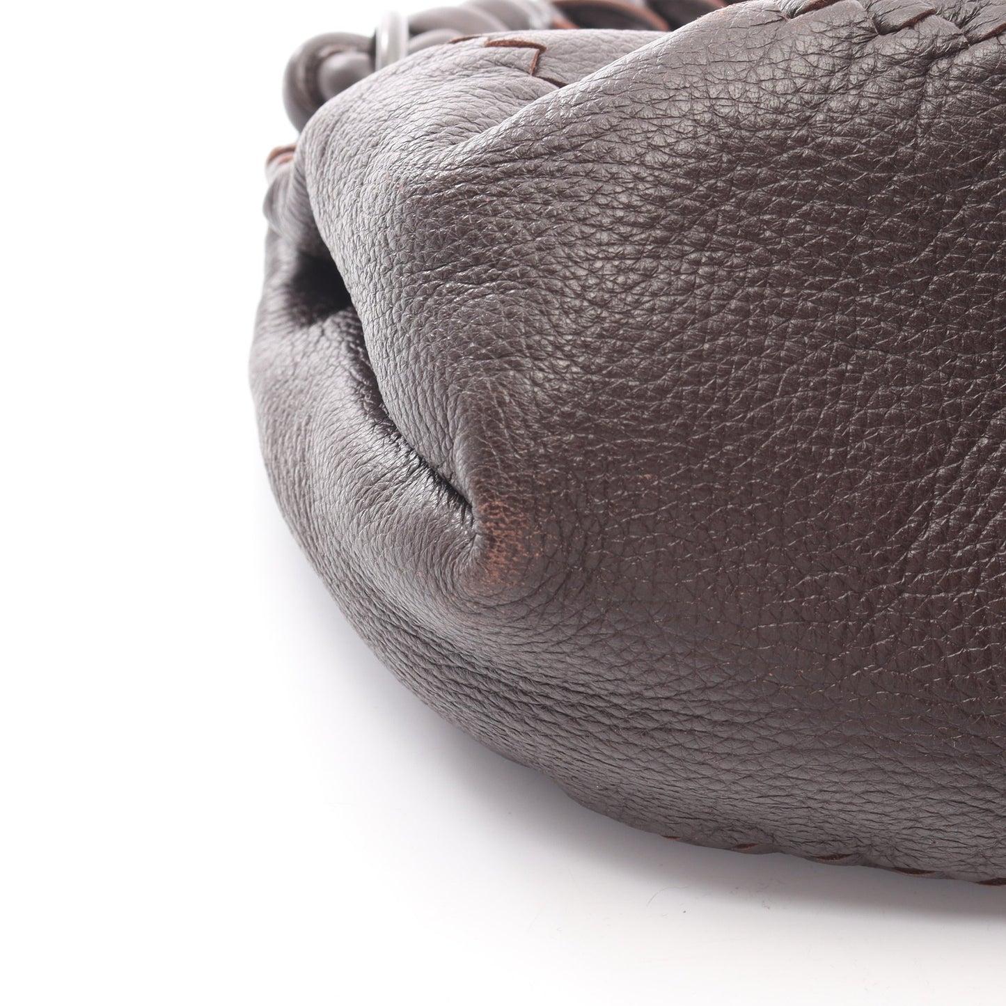 ホーボー ワンショルダーバッグ レザー ダークブラウン ボッテガヴェネタ バッグ BOTTEGA VENETA