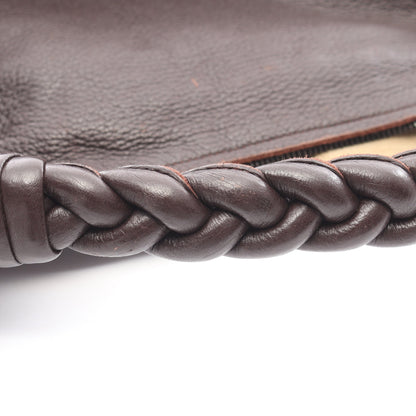 ホーボー ワンショルダーバッグ レザー ダークブラウン ボッテガヴェネタ バッグ BOTTEGA VENETA
