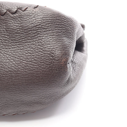 ホーボー ワンショルダーバッグ レザー ダークブラウン ボッテガヴェネタ バッグ BOTTEGA VENETA
