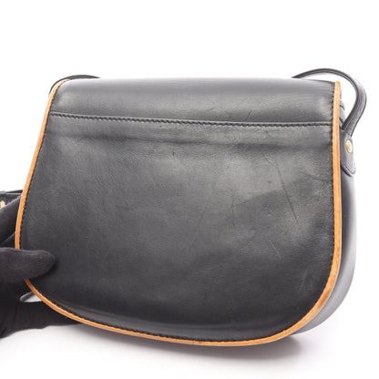 ショルダーバッグ レザー ブラック セリーヌ バッグ CELINE