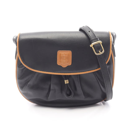ショルダーバッグ レザー ブラック セリーヌ バッグ CELINE