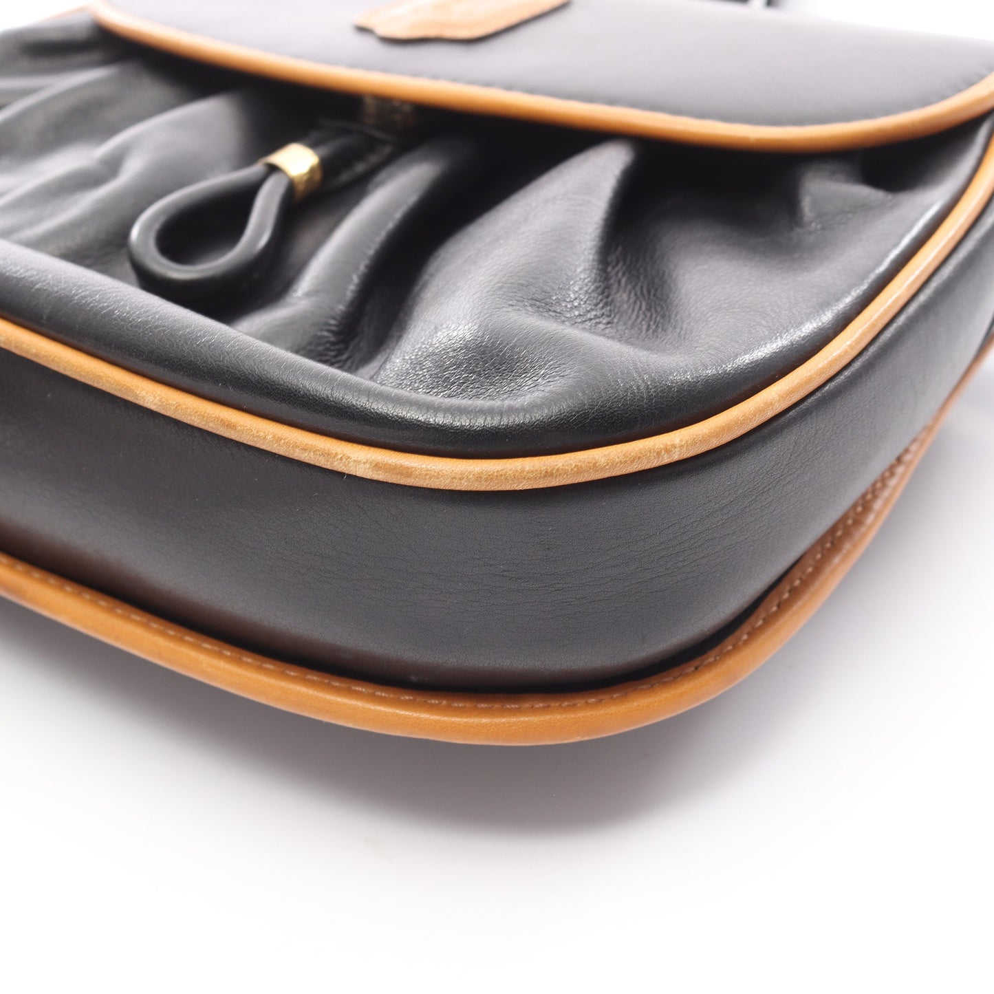 ショルダーバッグ レザー ブラック セリーヌ バッグ CELINE