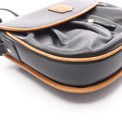 ショルダーバッグ レザー ブラック セリーヌ バッグ CELINE