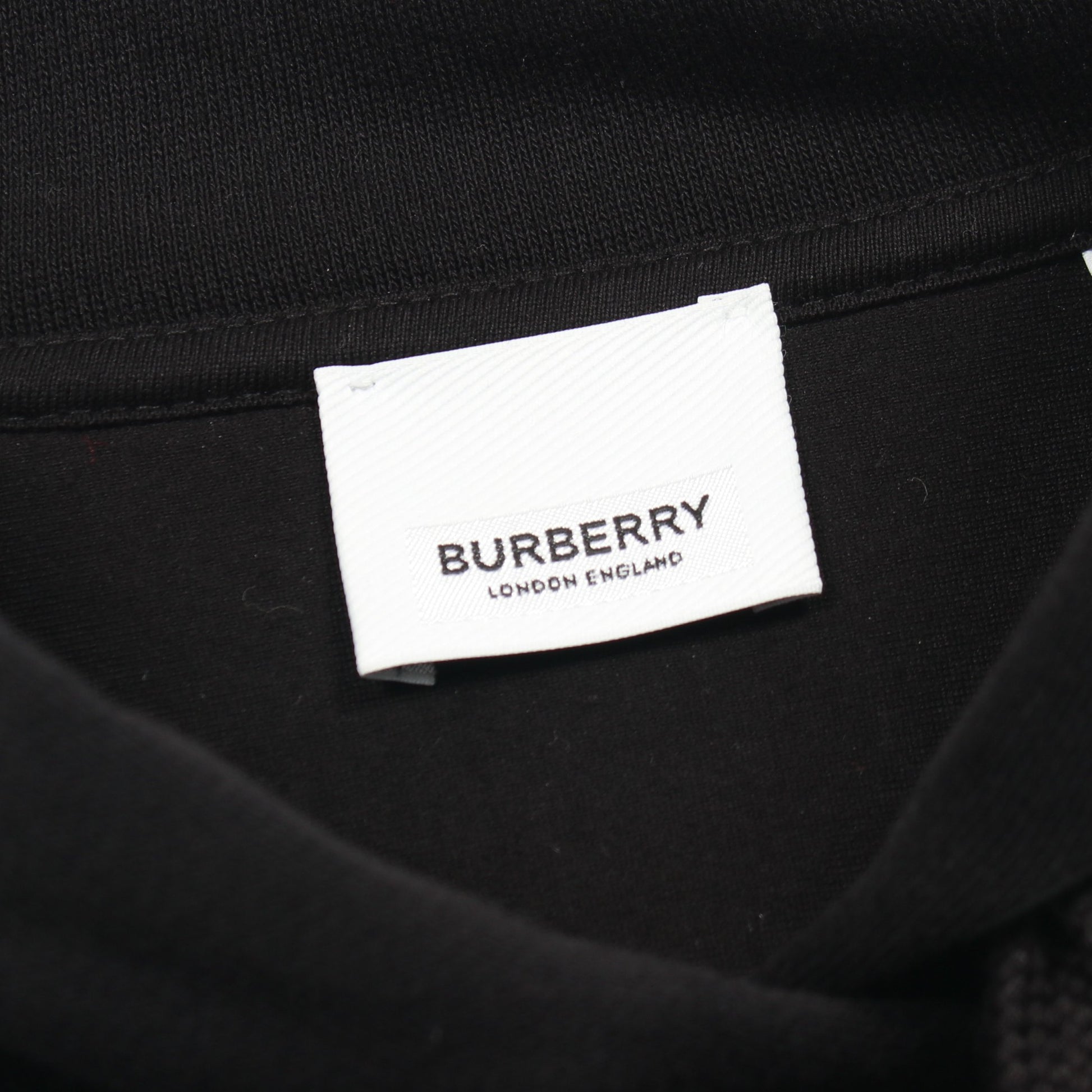 ノバチェック プルオーバーパーカー コットン ブラック マルチカラー 切替 バーバリー トップス BURBERRY