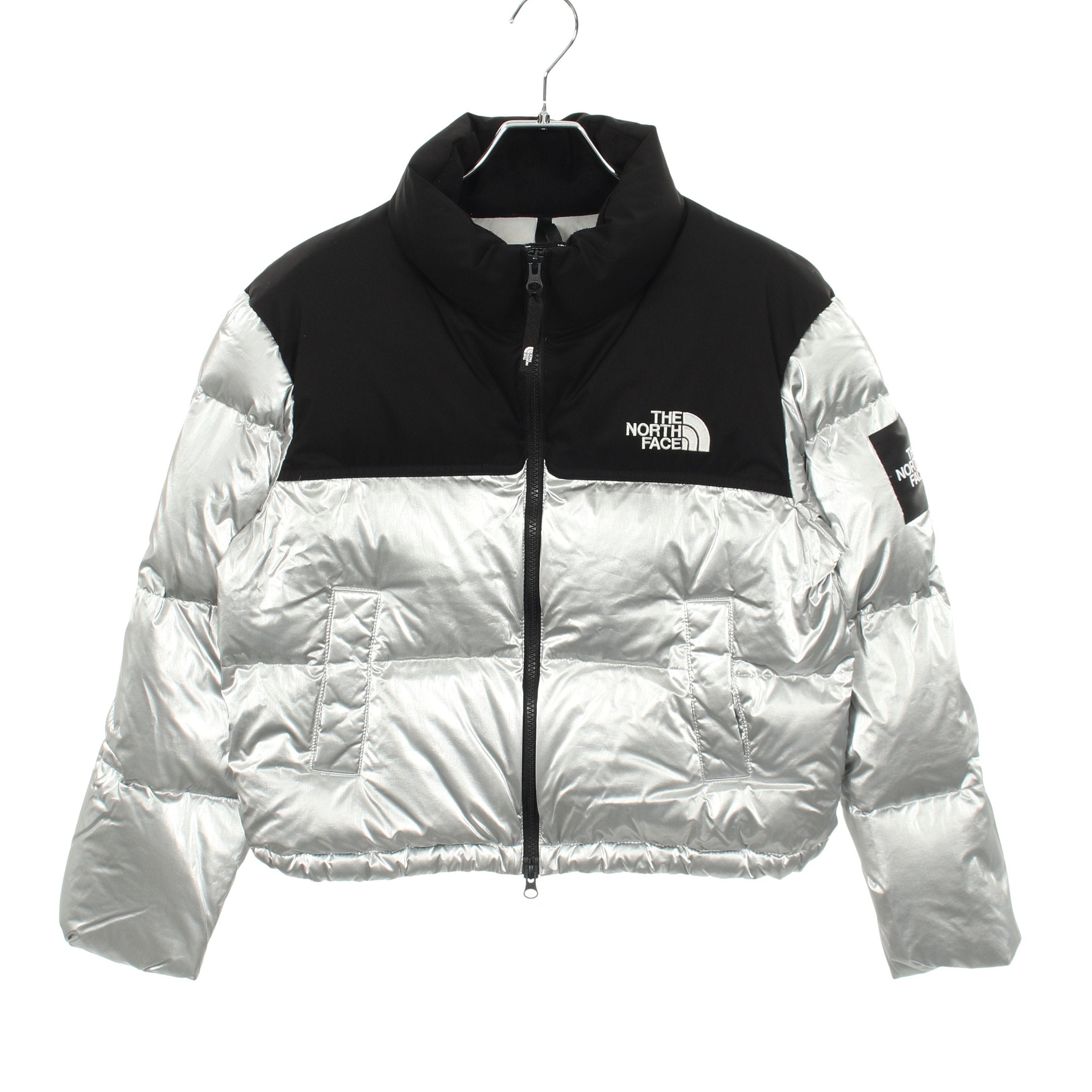 W'S NOVELTY NUPTSE DOWN JACKET SE ダウンジャケット シルバー