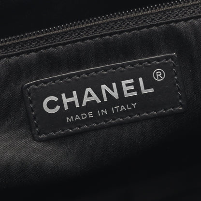 マトラッセ グランドショッピング GST チェーンショルダーバッグ チェーントートバッグ キャビアスキン ブラック シルバー金具 シャネル バッグ CHANEL