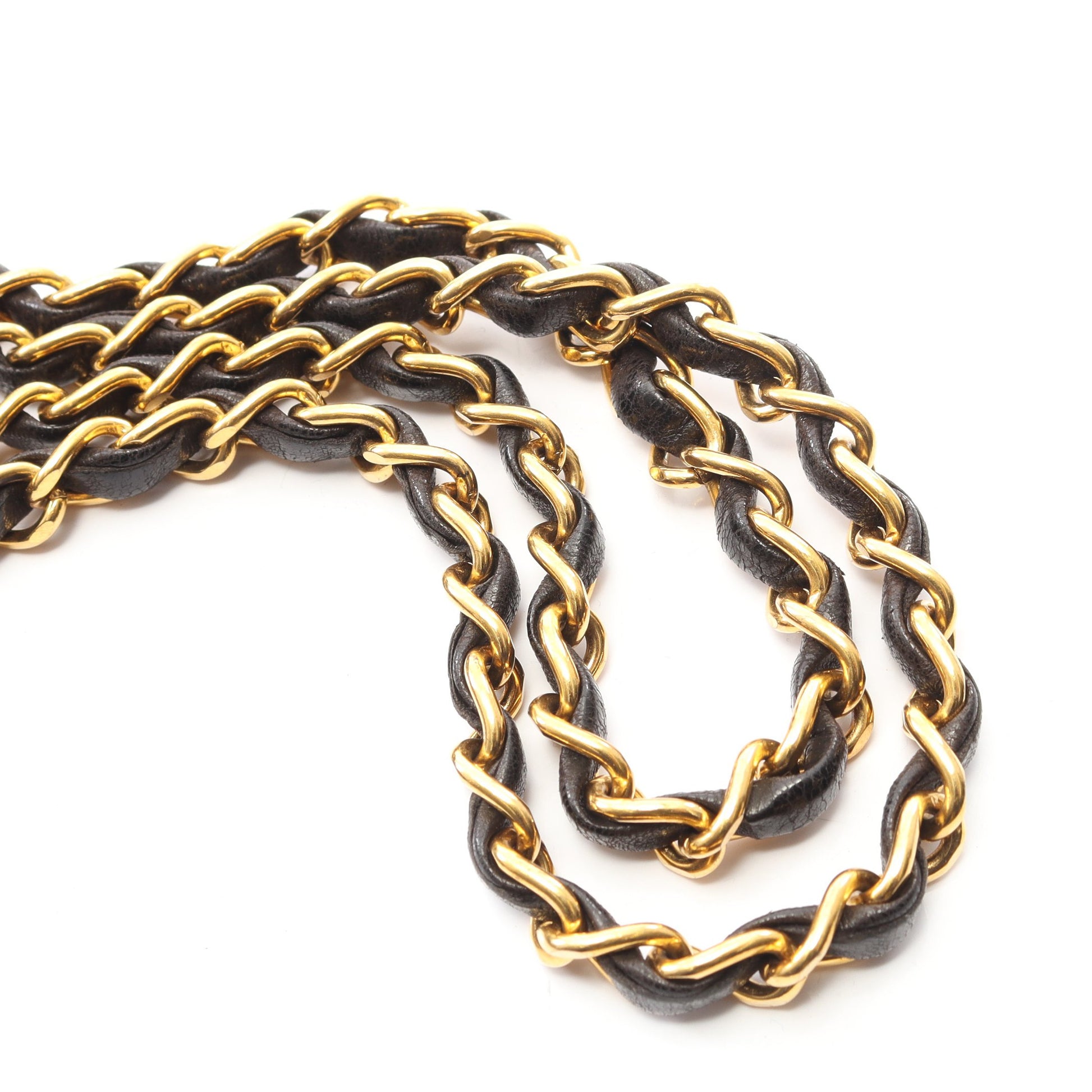 マトラッセ Wフラップ Wチェーンショルダーバッグ ラムスキン ブラック ゴールド金具 シャネル バッグ CHANEL