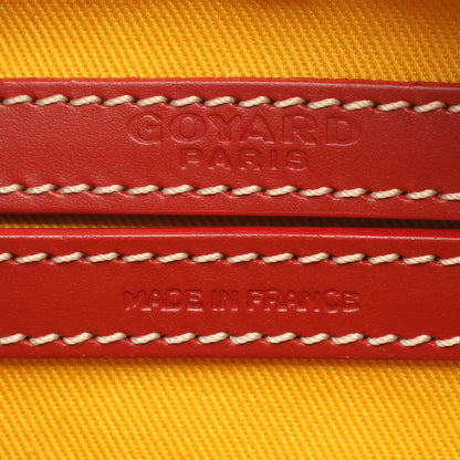 カップヴェールPM ショルダーバッグ コーティングキャンバス レザー レッド マルチカラー ゴヤール バッグ GOYARD