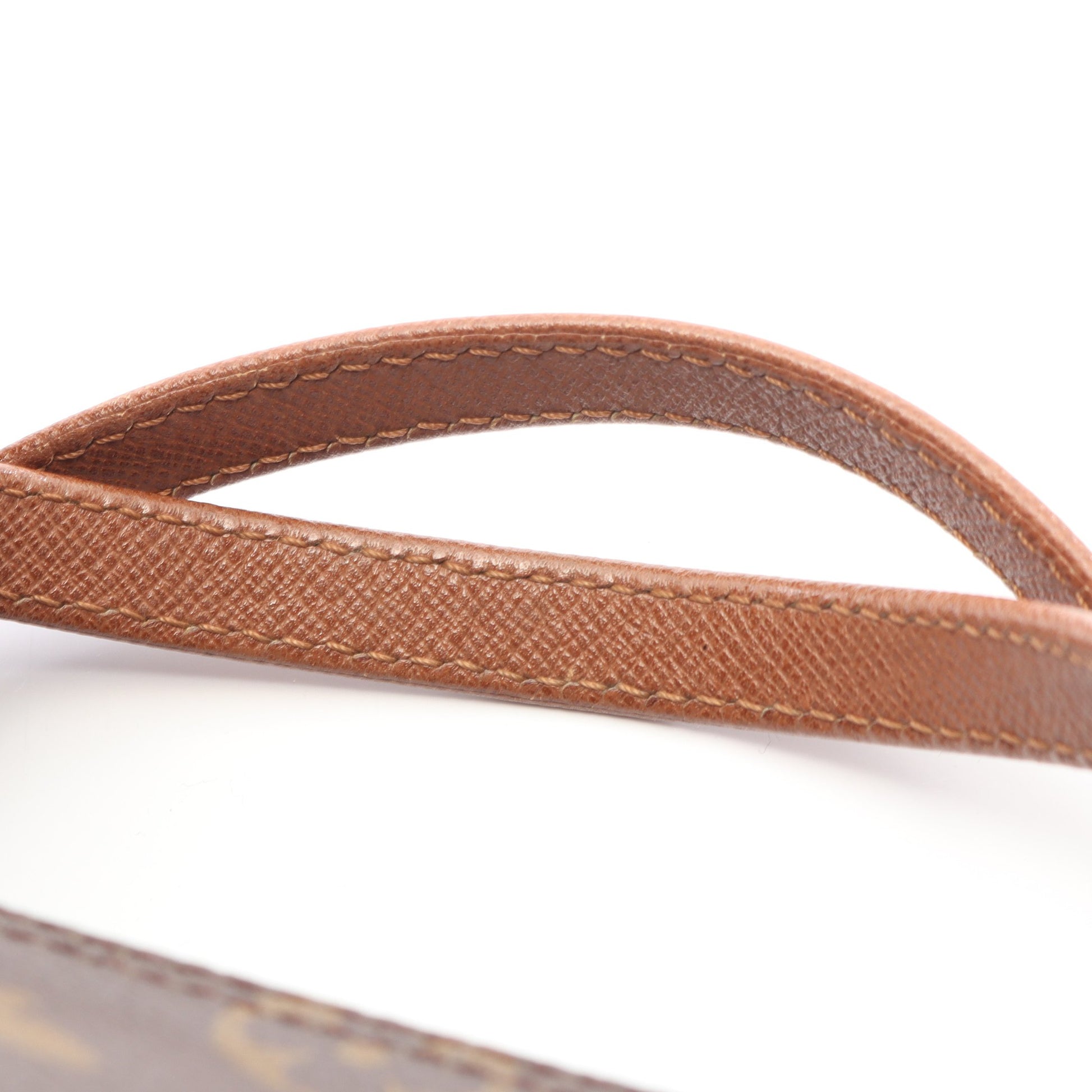パピヨン26 モノグラム 旧型 ハンドバッグ PVC レザー ブラウン ルイヴィトン バッグ LOUIS VUITTON