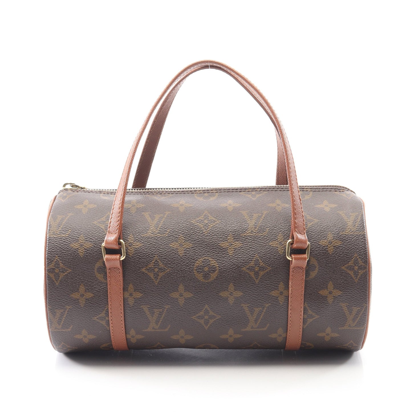 パピヨン26 モノグラム 旧型 ハンドバッグ PVC レザー ブラウン ルイヴィトン バッグ LOUIS VUITTON