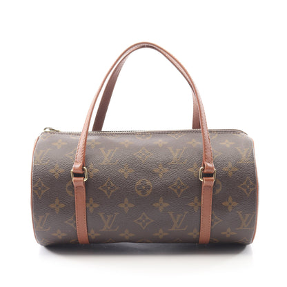 パピヨン26 モノグラム 旧型 ハンドバッグ PVC レザー ブラウン ルイヴィトン バッグ LOUIS VUITTON