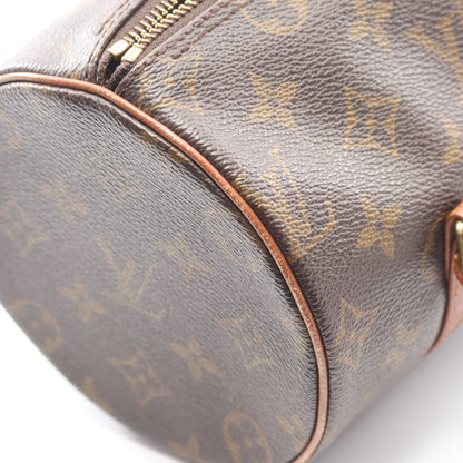パピヨン26 モノグラム 旧型 ハンドバッグ PVC レザー ブラウン ルイヴィトン バッグ LOUIS VUITTON