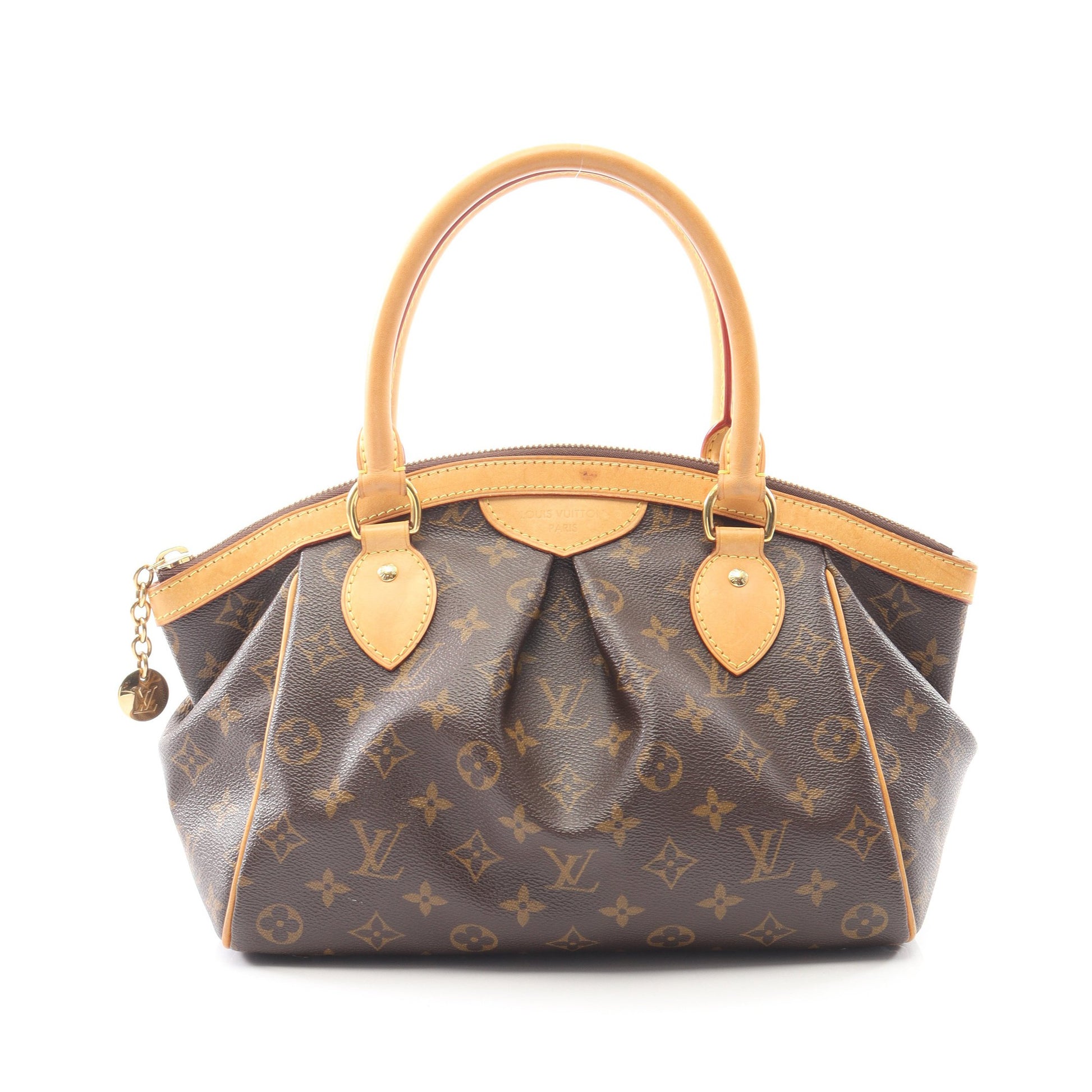 ティヴォリPM モノグラム ハンドバッグ PVC レザー ブラウン ルイヴィトン バッグ LOUIS VUITTON
