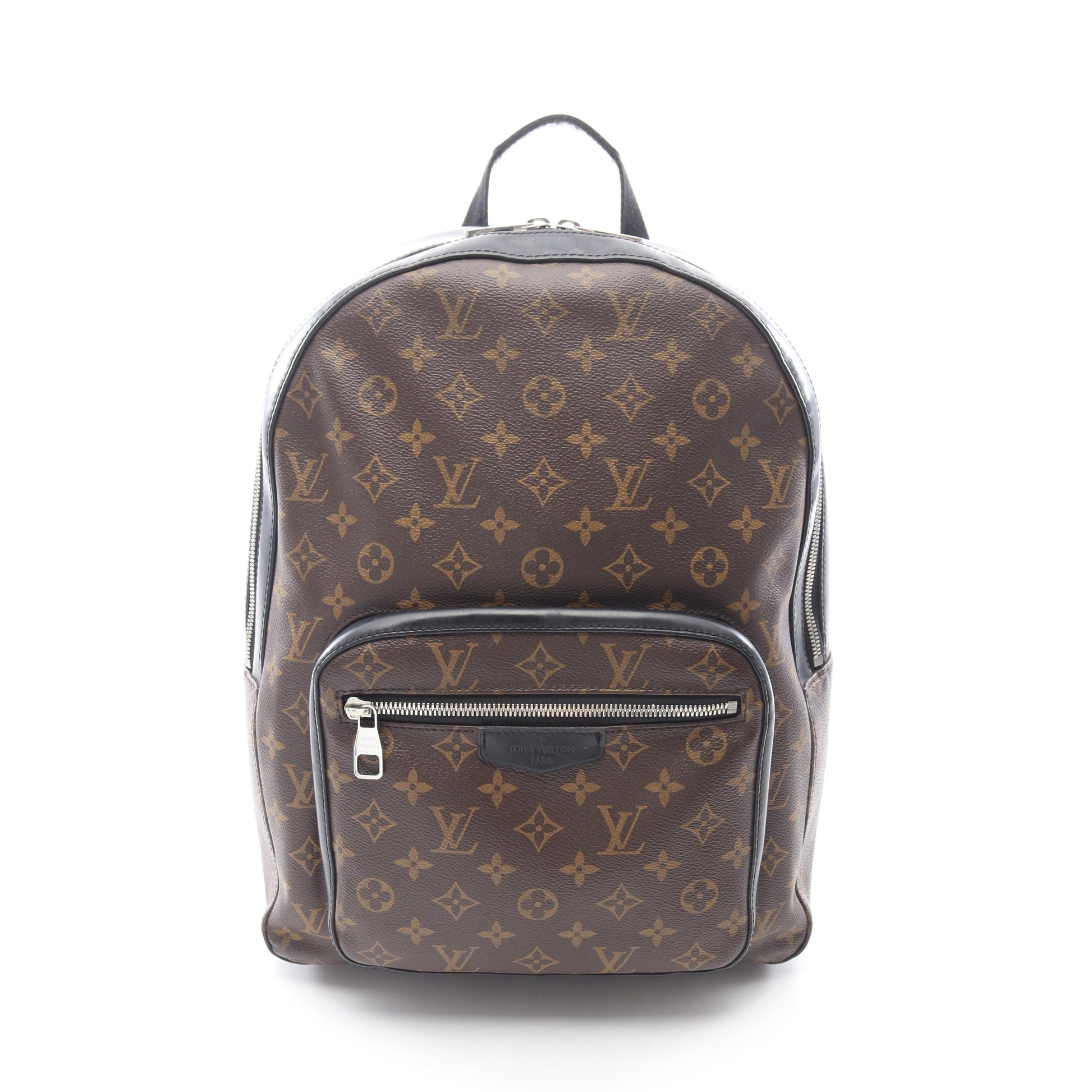 ジョッシュ モノグラムマカサー バックパック リュックサック PVC レザー ブラウン ブラック ルイヴィトン バッグ LOUIS VUITTON