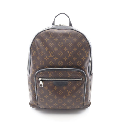 ジョッシュ モノグラムマカサー バックパック リュックサック PVC レザー ブラウン ブラック ルイヴィトン バッグ LOUIS VUITTON