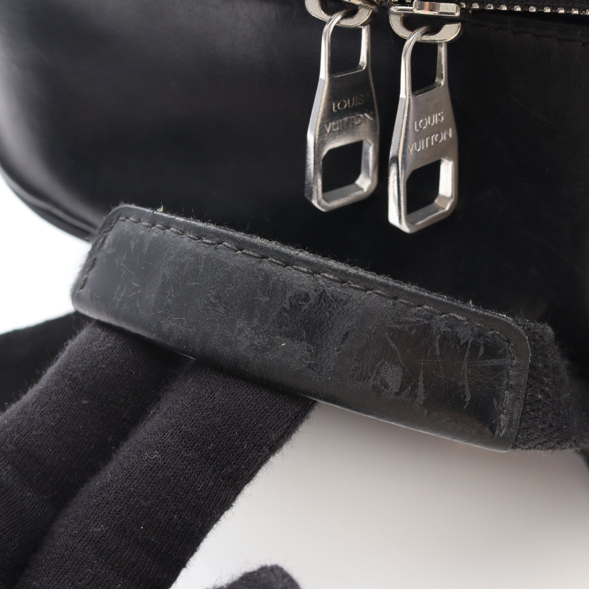 ジョッシュ モノグラムマカサー バックパック リュックサック PVC レザー ブラウン ブラック ルイヴィトン バッグ LOUIS VUITTON